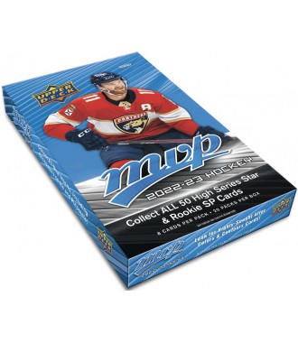 UPPER DECK MVP 2022/2023 JÄÄHOKIKAARDID HOBBY BOX